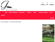 Tablet Screenshot of juwonodutayo.com